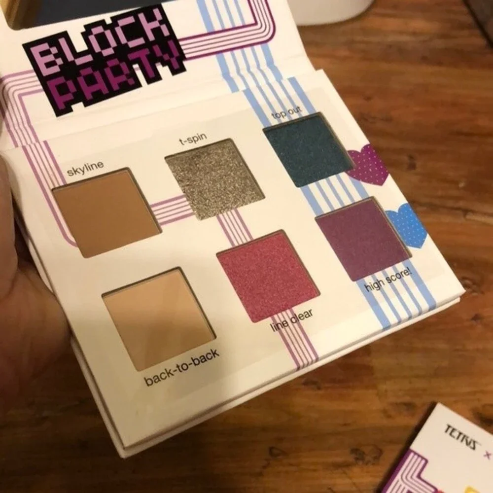 Tetris X Ipsy block party eyeshadow palette